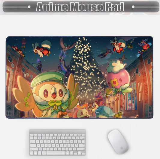Board Card Game Pokemon Rowlet 226359 Gaming Mouse Pad PTCG CCG MTG Play Mat, Choose Size