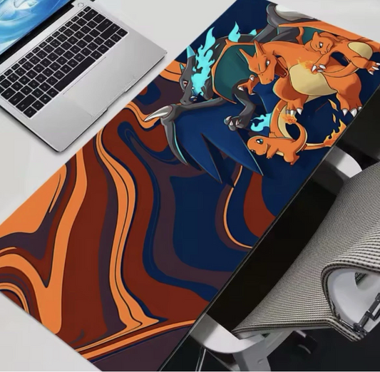 Charizard Playmat Pokemon Desk Mat Anime Gaming Mouse Pad