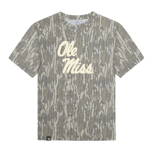 Ole Miss Mossy Oak Logo Kids T-Shirt