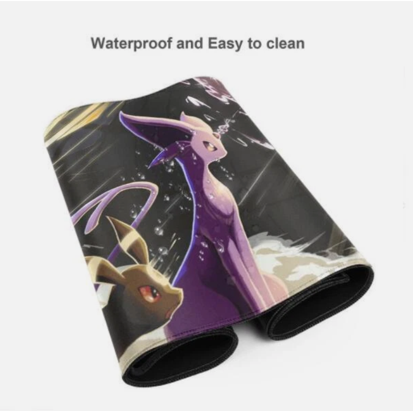 Board Card Game Pokemon Espeon Umbreon Mouse Pad PTCG CCG MTG Play Mat