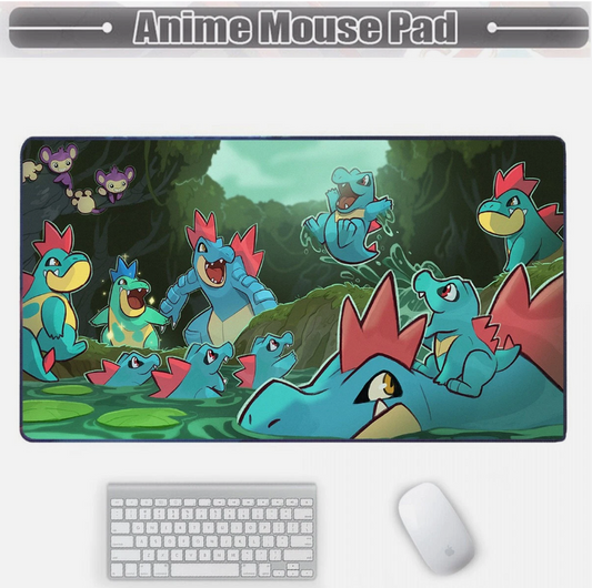 Board Card Game Pokemon Totodile 3913 Gaming Mouse Pad PTCG CCG MTG Play Mat