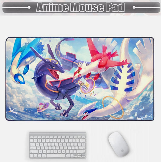 Board Card Game Pokemon Rayquaza Mouse Pad PTCG CCG MTG Play Mat, Choose Size