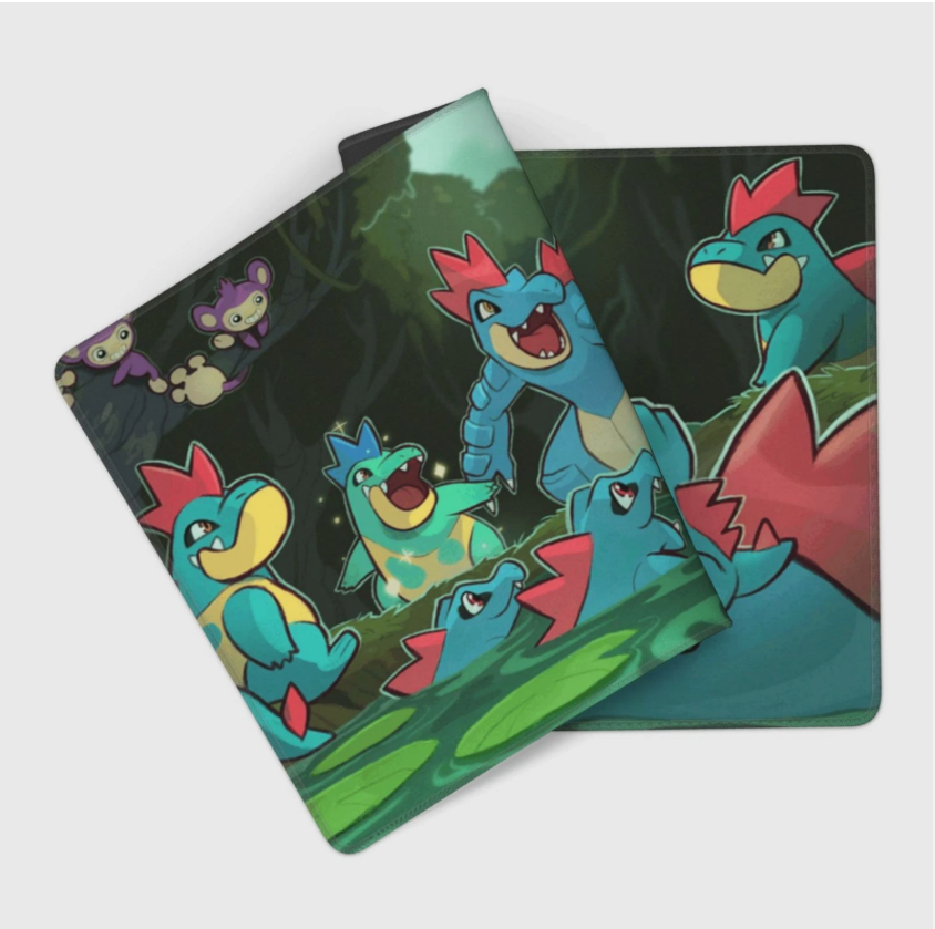 Board Card Game Pokemon Totodile 3913 Gaming Mouse Pad PTCG CCG MTG Play Mat