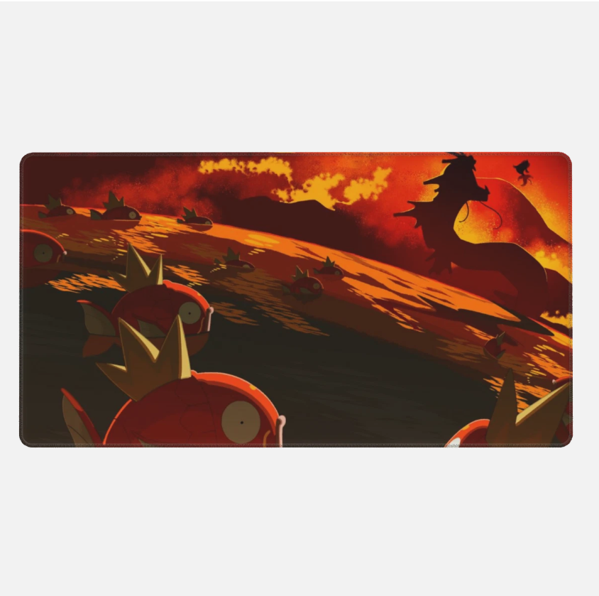Board Card Game Pokemon Gyarados 226076 Mouse Pad PTCG CCG MTG Play Mat