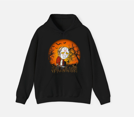 Michael halloween Hoodie, Killer Scary Night, Unisex Hood Tee Top