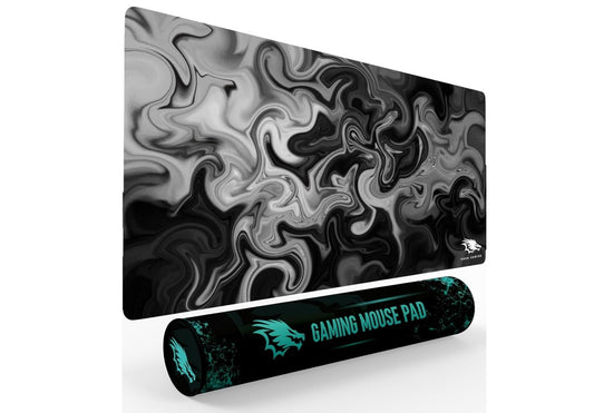 YASA GAME Extended Large Gaming Mouse Pad XXL & XXXL Full Desk ART style & Mousepad Non-Slip Rubber Base Big Keyboard Mat with Stitched Edges