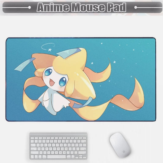 Board Card Game Pokemon jirachi Gaming Mouse Pad PTCG CCG MTG Play Mat, Choose Size