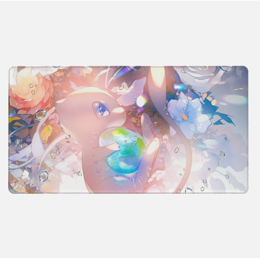 Board Card Game Pokemon Mew Gaming Mouse Pad PTCG CCG MTG Play Mat