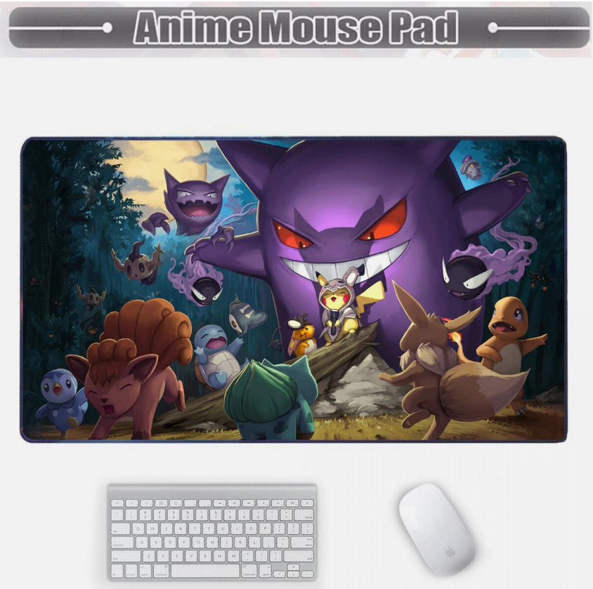 Gengar - Pokemon Board Card Game Mouse Pad PTCG CCG MTG Games Play Mat