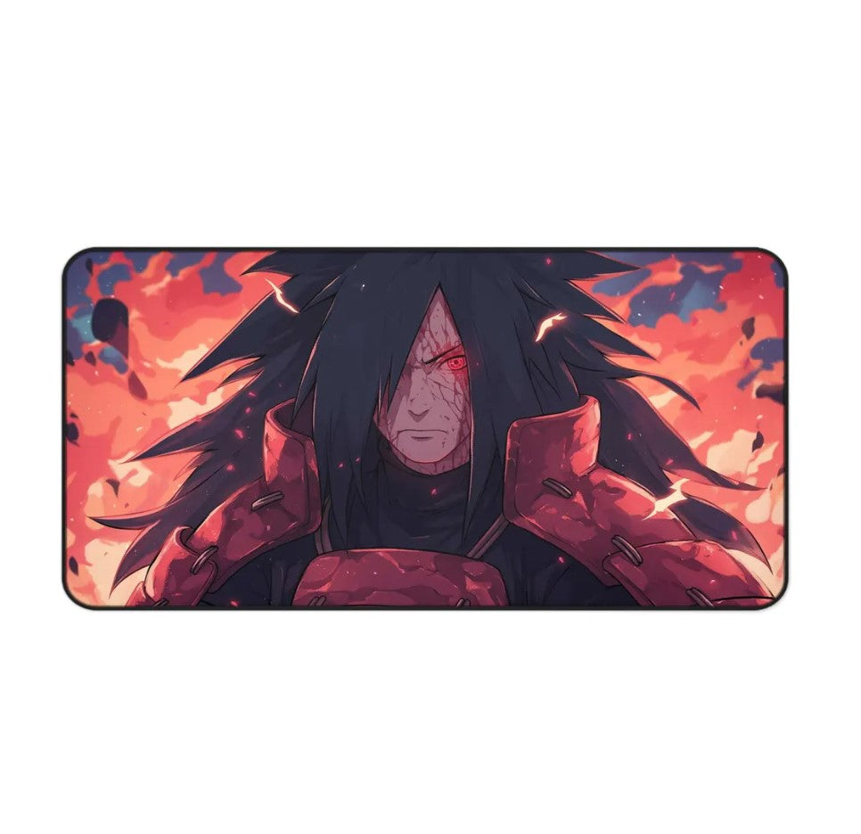 Anime Naruto Artistic Desk Mat, Gaming Mouse Pad, Computer Table Protector, Office Decor Accessory, Work from Home Desk Blotter ,Choose Size