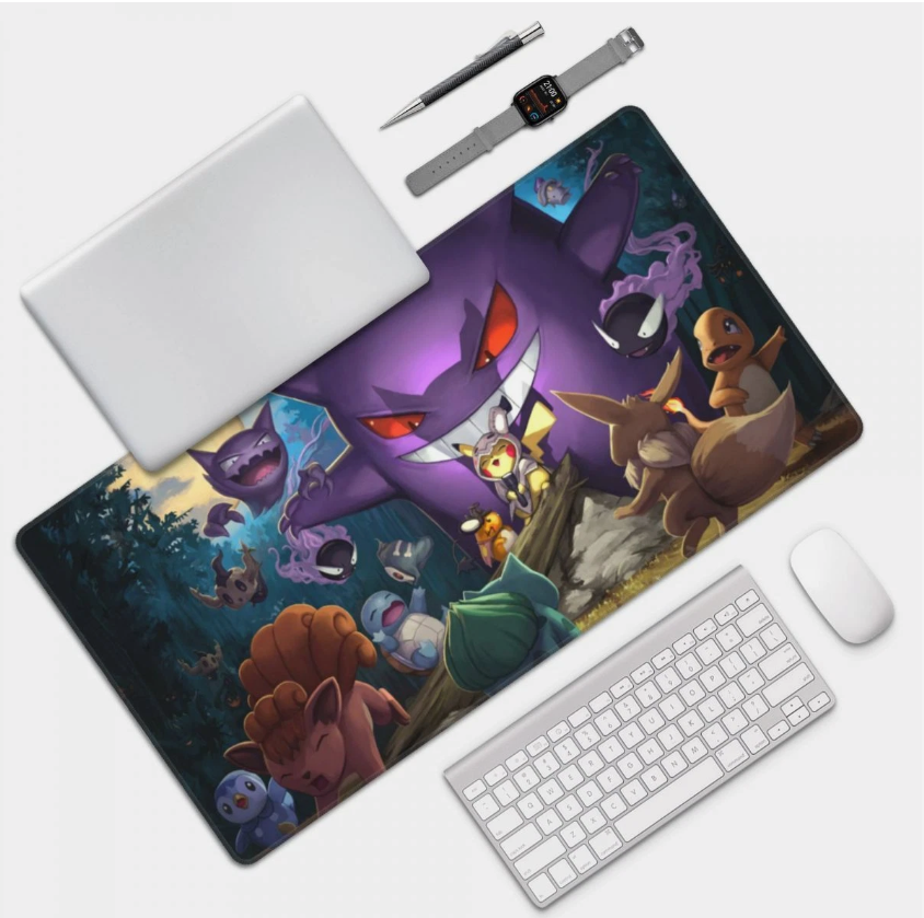 Gengar - Pokemon Board Card Game Mouse Pad PTCG CCG MTG Games Play Mat