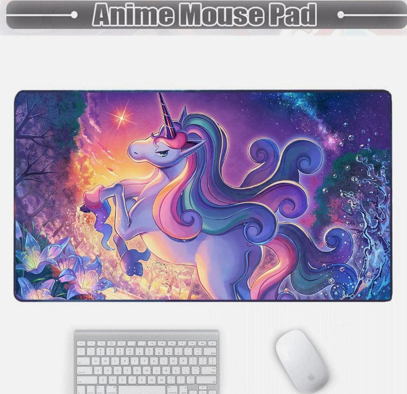 Board Card Game Pokemon Galarian Rapidash Gaming Mouse Pad PTCG CCG MTG Play Mat