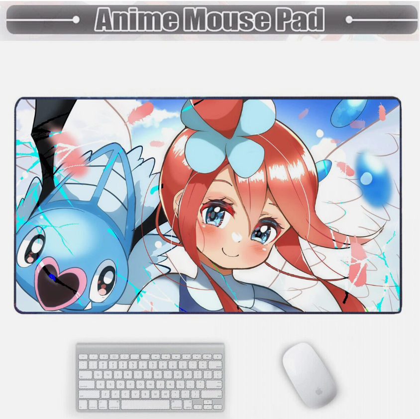 Board Card Game Pokemon Skyla 3371 Gaming Mouse Pad PTCG CCG MTG Play Mat