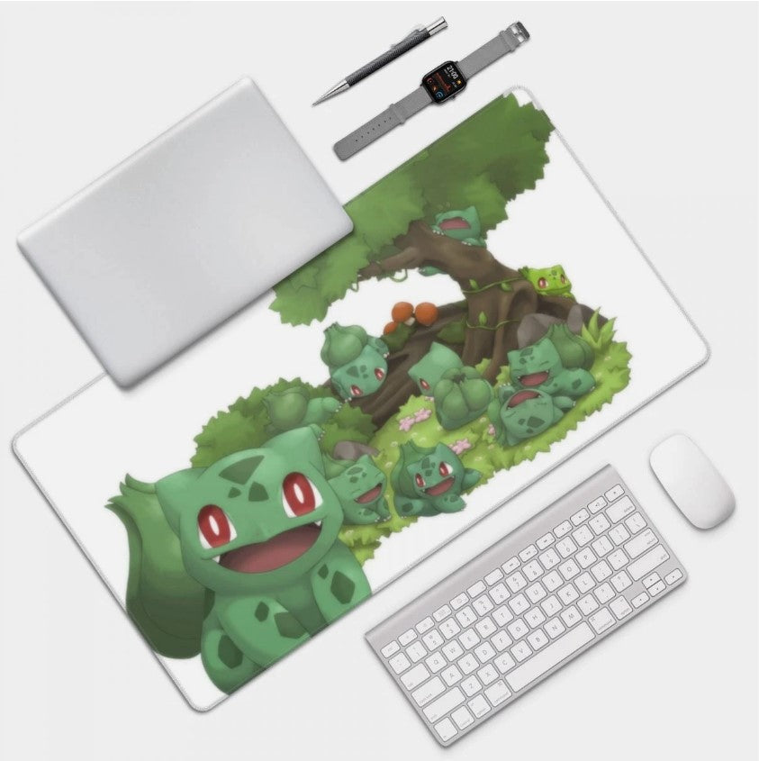 Board Card Game Pokemon Bulbasaur Mouse Pad PTCG CCG MTG Play Mat , Choose Size