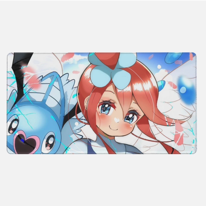 Board Card Game Pokemon Skyla 3371 Gaming Mouse Pad PTCG CCG MTG Play Mat