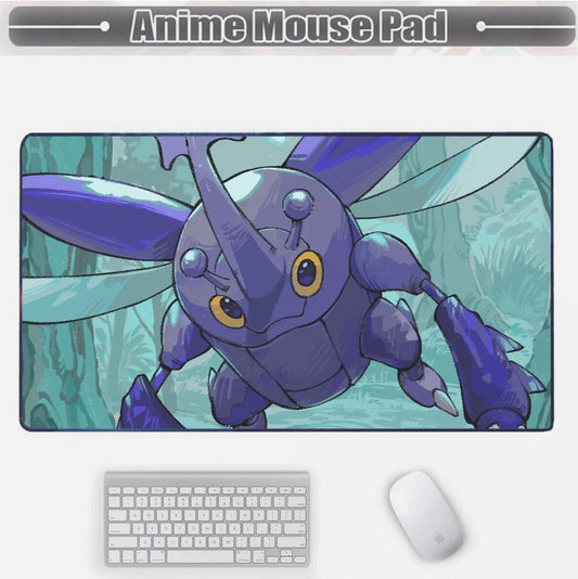 Board Card Game Pokemon Heracross Mouse Pad PTCG CCG MTG Games Play Mat , Choose Size