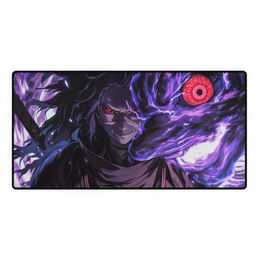 Sasuke Uchiha Mouse Pad: Naruto Anime Gaming Desk Mat,Choose Size
