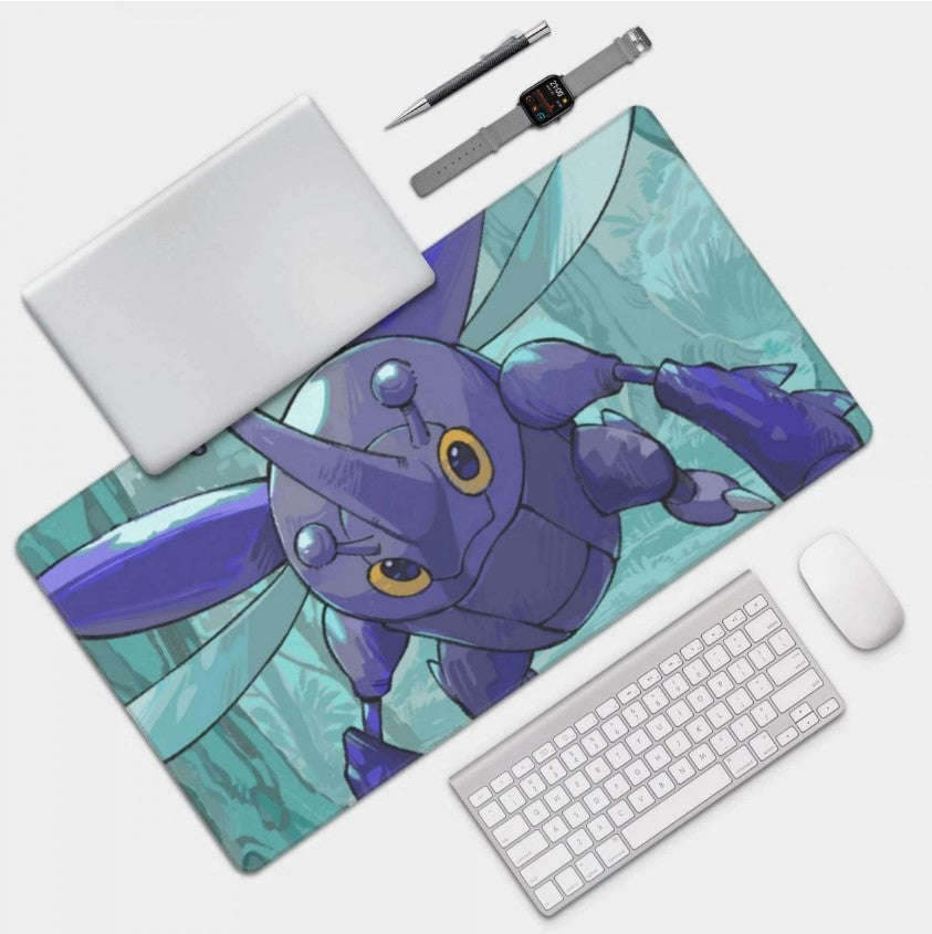 Board Card Game Pokemon Heracross Mouse Pad PTCG CCG MTG Games Play Mat , Choose Size