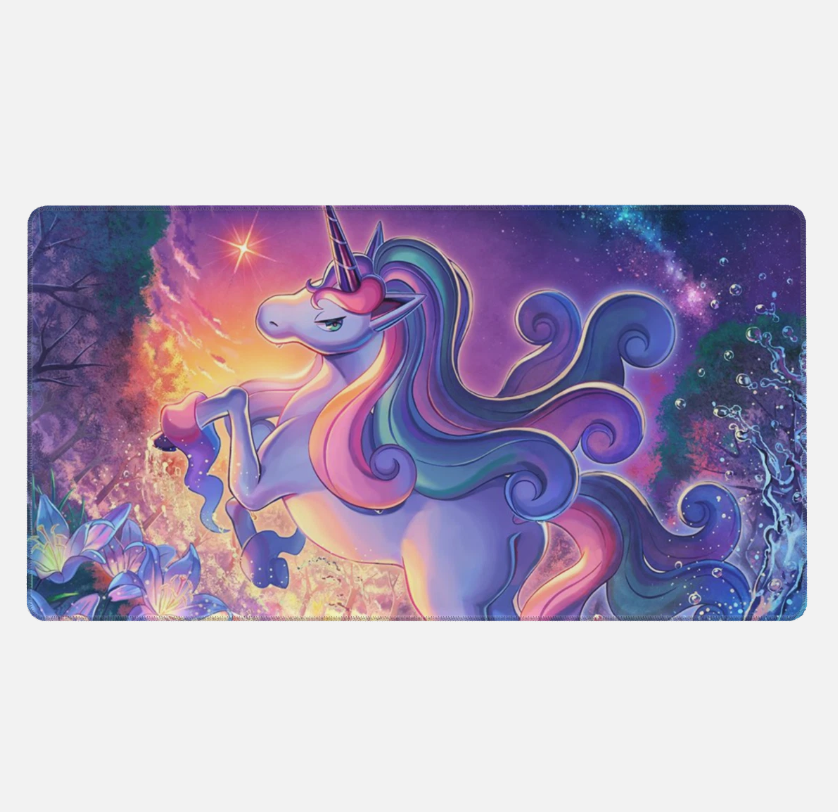 Board Card Game Pokemon Galarian Rapidash Gaming Mouse Pad PTCG CCG MTG Play Mat