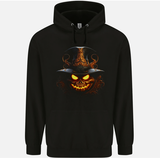 Evil Halloween Pumpkin Face 2 Mens