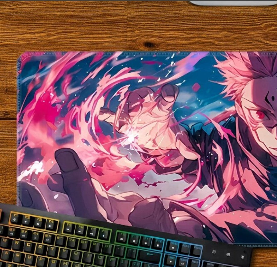 Jujutsu Kaisen Custom Mouse Pad Anime Gaming Desk Mat Personalized Large Mousepad for Office & PC Setup Gift for Anime Fans,Choose Size