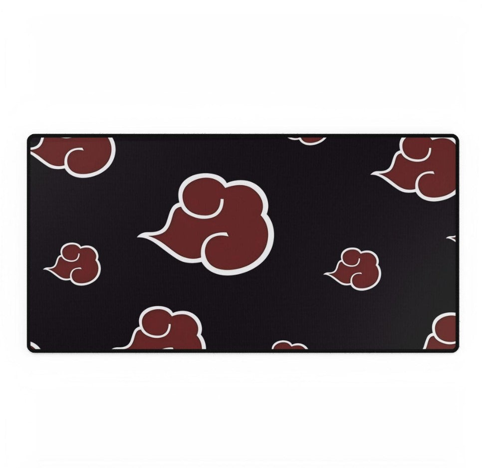 Naruto Cloud Pattern Desk Mat Gaming Mouse Pad Home Office Decor Anime Accessories Desk Essentials Gift for Fans,Choose Size