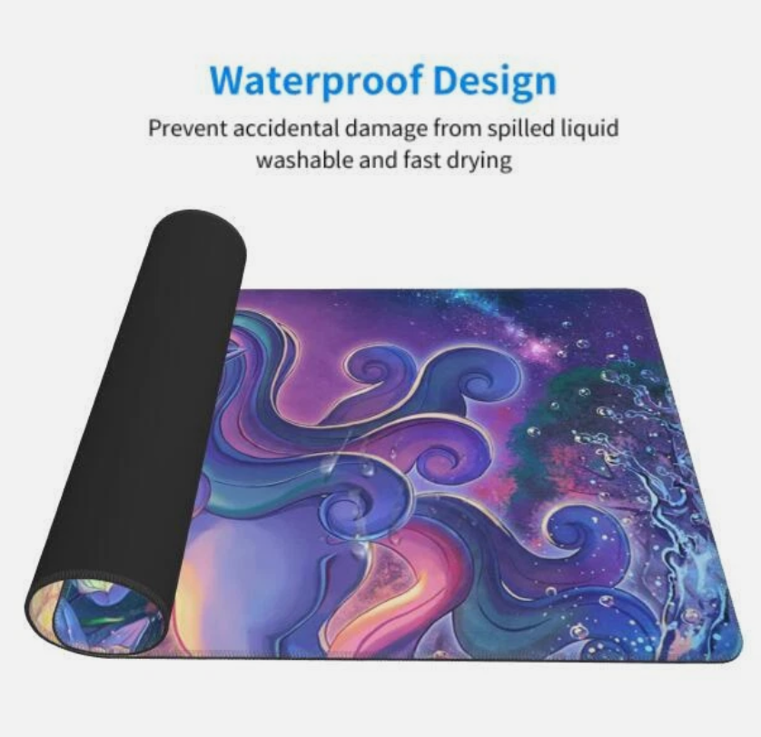 Board Card Game Pokemon Galarian Rapidash Gaming Mouse Pad PTCG CCG MTG Play Mat