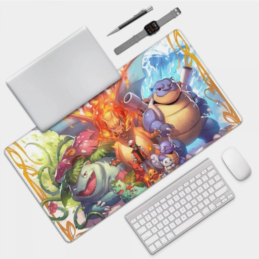 Board Card Game Pokemon Charizard Mouse Pad PTCG CCG MTG Play Mat , Choose Size