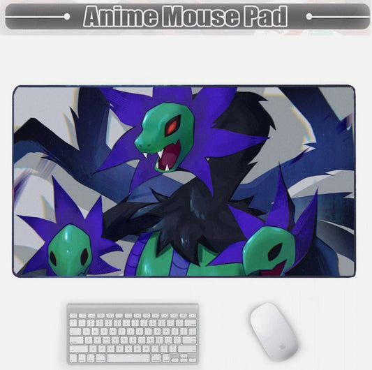 Board Card Game Pokemon Hydreigon Gaming Mouse Pad PTCG CCG MTG Play Mat, Choose Size