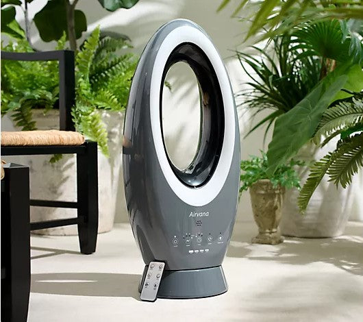 Airvana Cordless Indoor/Outdoor 4-Speed Bladeless Fan