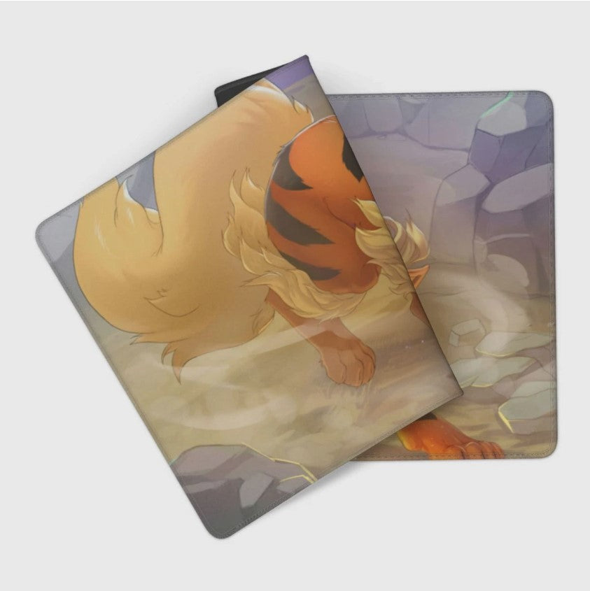 Board Card Game Pokemon Arcanine Mouse Pad PTCG CCG MTG Games Play Mat, Choose Size