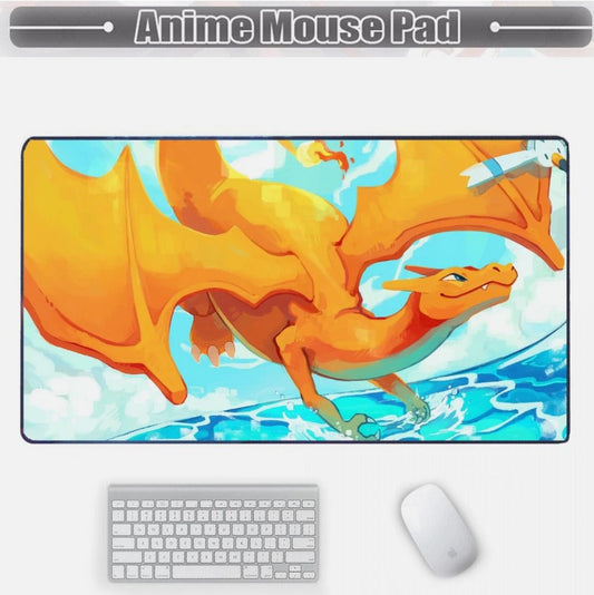 Board Card Game Pokemon Charizard Gaming Mouse Pad PTCG CCG MTG Play Mat, Choose Size (Copy)