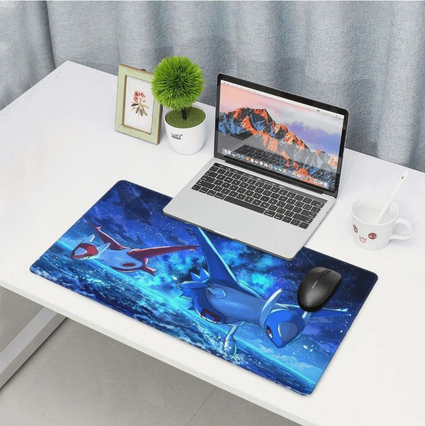 Board Card Game Pokemon Latias Mouse Pad PTCG CCG MTG Play Mat, Choose Size