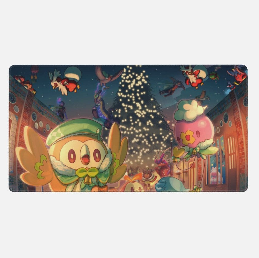 Board Card Game Pokemon Rowlet 226359 Gaming Mouse Pad PTCG CCG MTG Play Mat, Choose Size