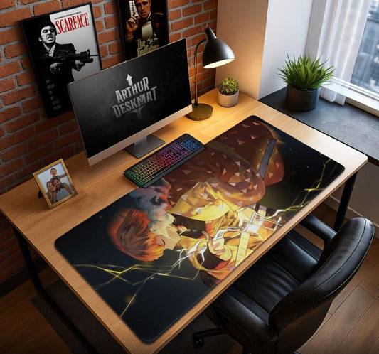 Gojo Satoru Jujutsu Kaisen Mouse Pad - Anime Manga Style Gaming Desk Mat, JJK Sorcerer Desk Decor Gift,Choose Size