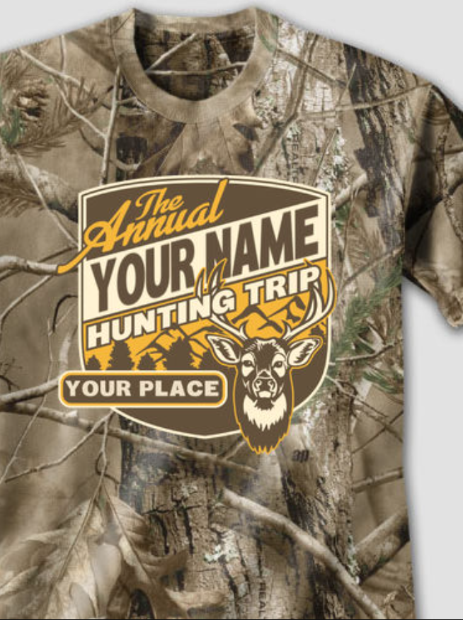 Hunting Trip Printed T-Shirts