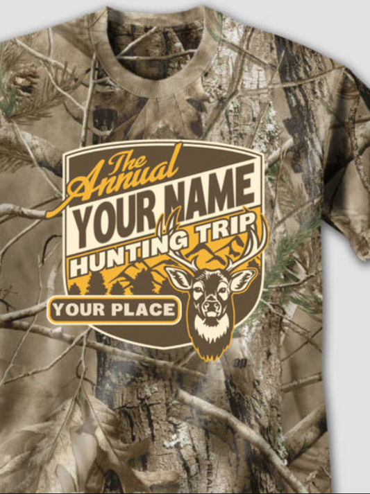 Hunting Trip Printed T-Shirts