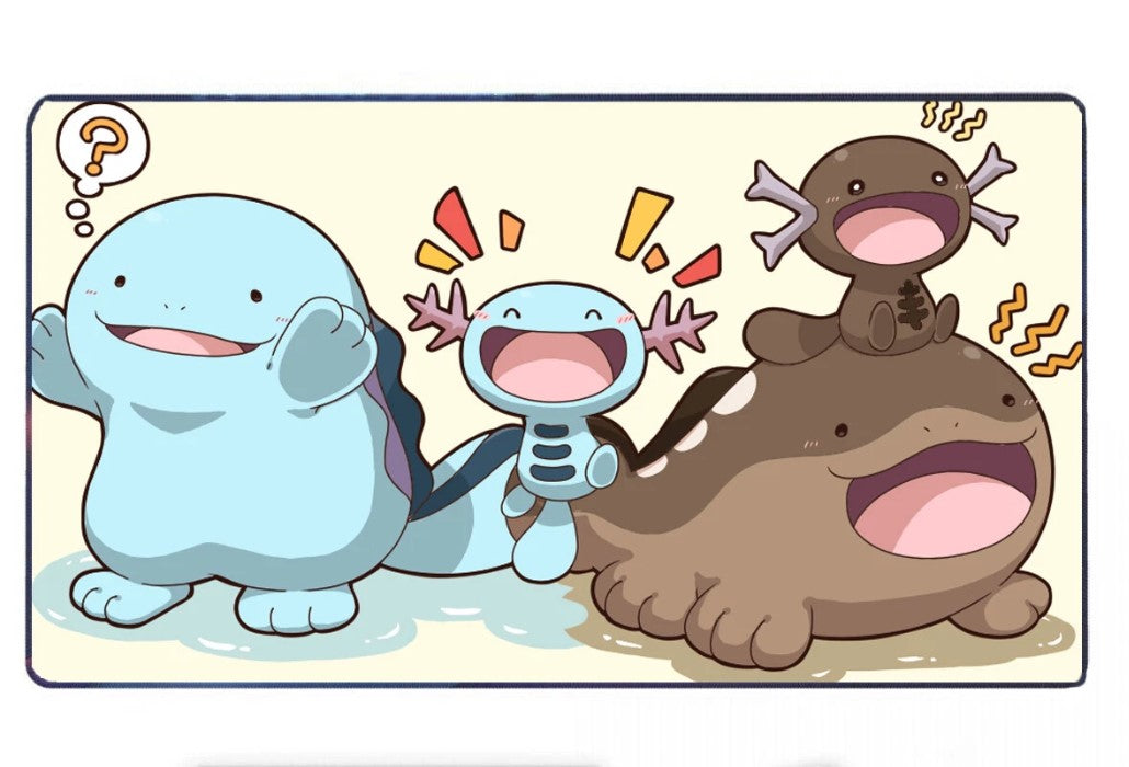 Board Card Game Pokemon Clodsire Gaming Mouse Pad PTCG CCG MTG Play Mat , Choose Size