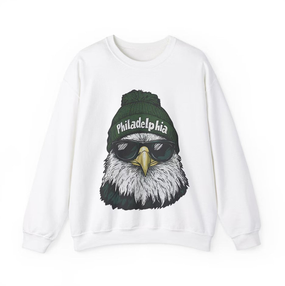 Retro Philadelphia Football Sweatshirt, 90s Philly Eagle Shirt, Philadelphia Shirt, Vintage Football Fan Sweatshirt, Gifts for Football Fan