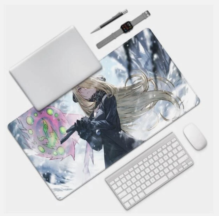 Board Card Game Pokemon Cynthia Gaming Mouse Pad PTCG CCG MTG Play Mat , Choose Size