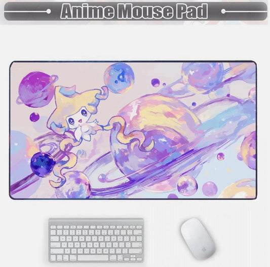 Board Card Game Pokemon Jirach Gaming Mouse Pad PTCG CCG MTG Play Mat, Choose Size
