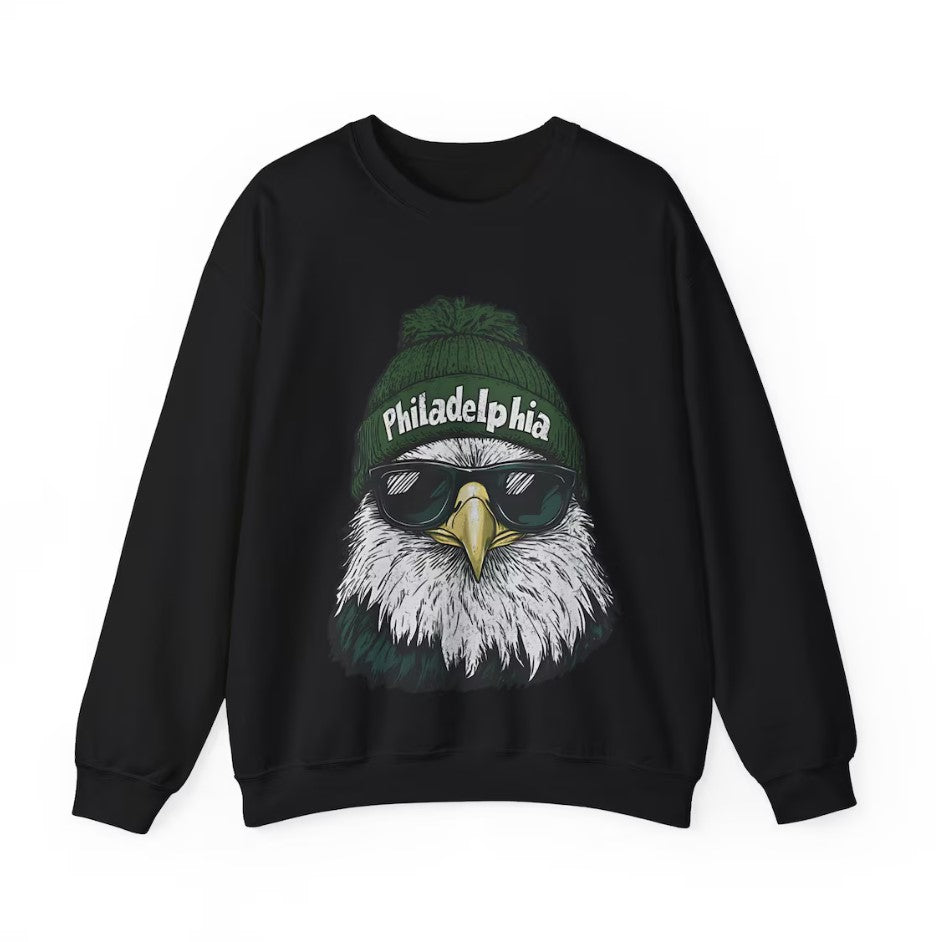 Retro Philadelphia Football Sweatshirt, 90s Philly Eagle Shirt, Philadelphia Shirt, Vintage Football Fan Sweatshirt, Gifts for Football Fan