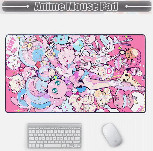 Board Card Game Pokemon Sylveon Gaming Mouse Pad PTCG CCG MTG Play Mat , Choose Size