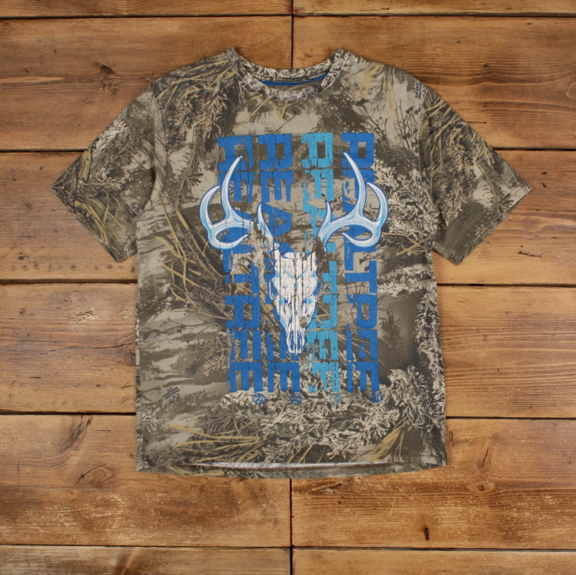 Vintage Realtree Camo T Shirt Medium Realtree Green Tee