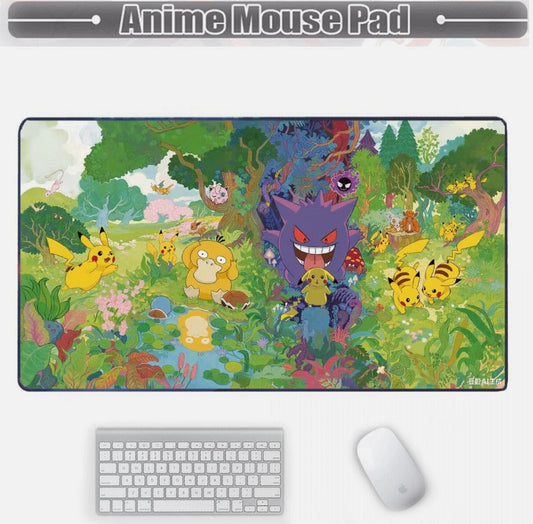 Board Card Game Pokemon Eevee Gaming Mouse Pad PTCG CCG MTG Play Mat, Choose Size
