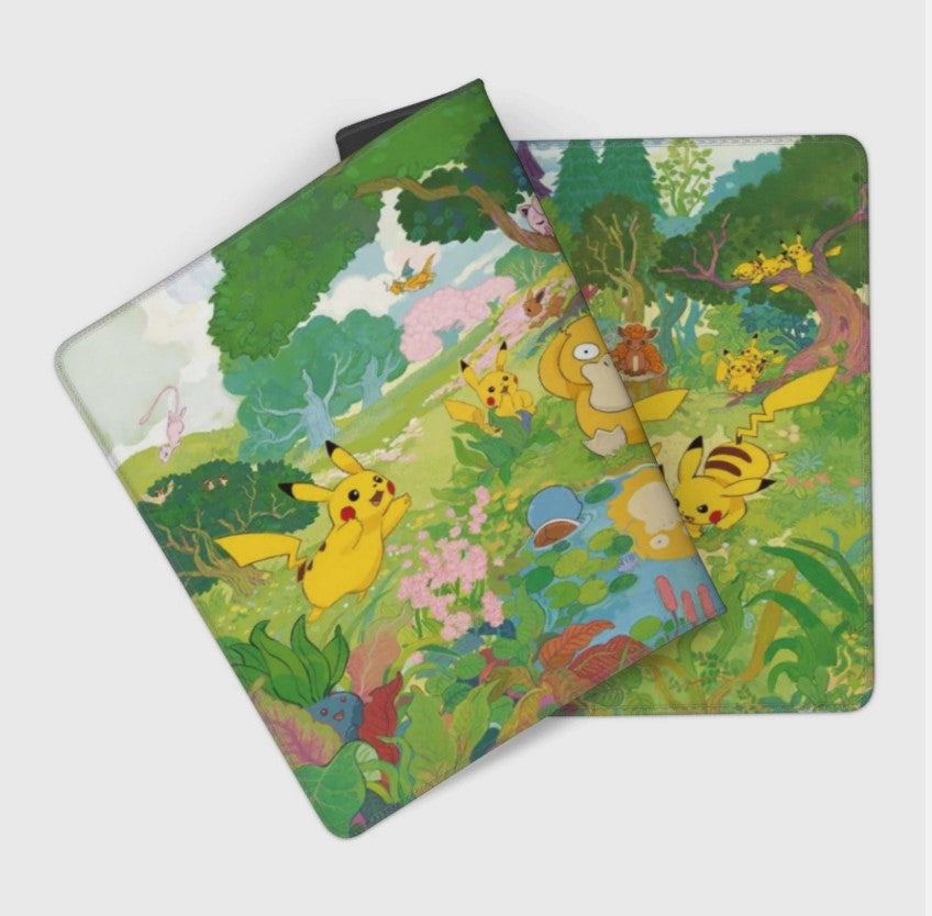 Board Card Game Pokemon Eevee Gaming Mouse Pad PTCG CCG MTG Play Mat, Choose Size