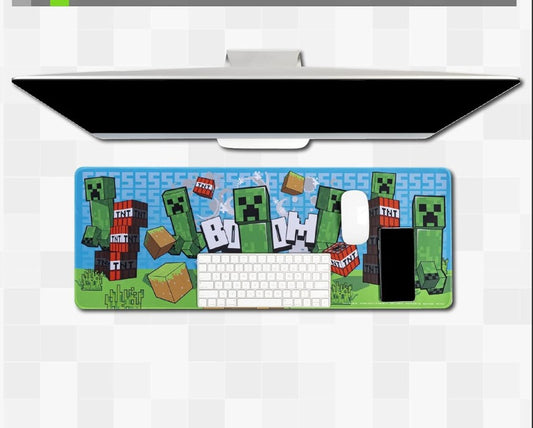 Paladone Minecraft Creeper Large Gaming Mouse Pad for Desk Non-Slip  Reinvent Your Space, Choose Size