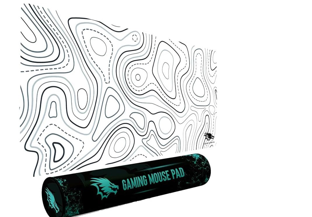 YASA GAME Extended Large Gaming Mouse Pad XXL & XXXL Full Desk ART style & Mousepad