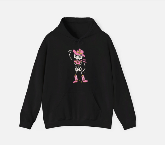 Cute Cowgirl Skeleton Hoodie