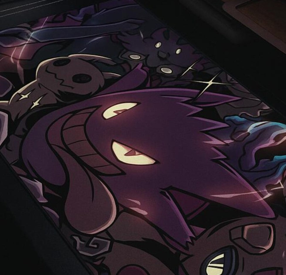 Pokémon-style Desk Mouse Pad (Gengar),Choose Size
